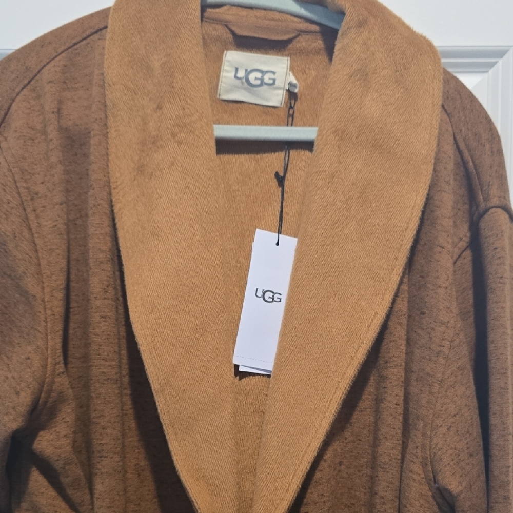 UGG Duffieled Dillard Womens Mens Robe - Picture 3 of 7
